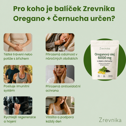 Zrevnika Origano — 3měsíční kúra
