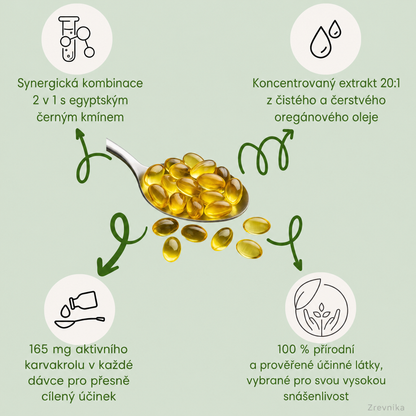 Zrevnika Origano — 3měsíční kúra
